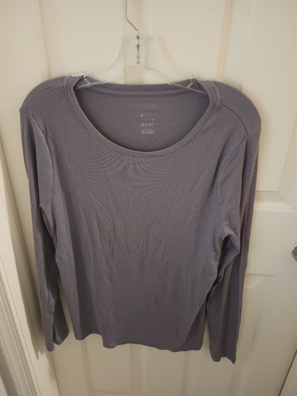 A NEW DAY Women's XXL Long Sleeve Rib Knit Top